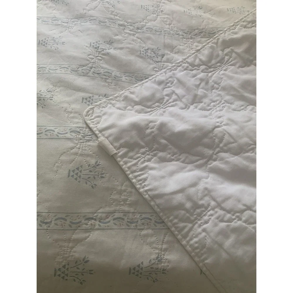 VINTAGE Canon PINEAPPLE STENCIL Bedspread Coverlet Comforter size Full/Queen